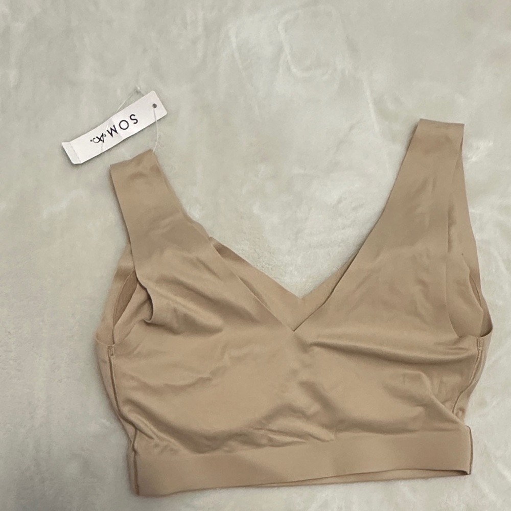 SOMA Women's Tan Enbliss Seamless Bra - Picture 3 of 3